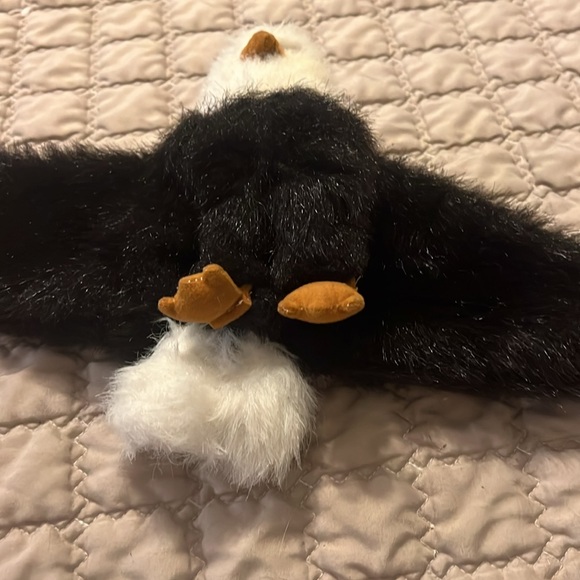 Folkmanis Furry Folk Puppets Bald Eagle Plush Hand Puppet 17" Wingspan - Picture 3 of 3